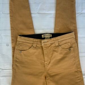 Democracy Mustard Yellow Skinny Jeans-new without tags